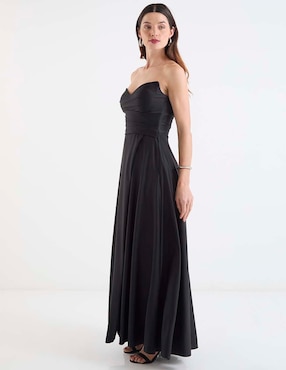 Vestido maxi de fiesta Rue de la Paix escote corazón