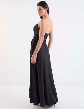 Vestido maxi de fiesta Rue de la Paix escote corazón
