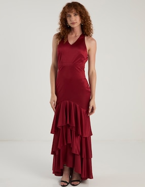 Vestido maxi de fiesta Rue de la Paix para mujer