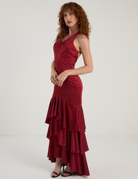 Vestido maxi de fiesta Rue de la Paix para mujer