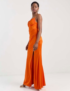 Vestido largo fiesta Rue de la Paix escote espalda abierta