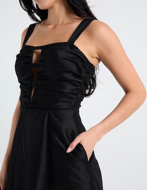 Vestido maxi fiesta Rue de la Paix escote espalda abierta
