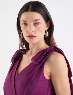 Vestido maxi de fiesta Rue de la Paix escote V