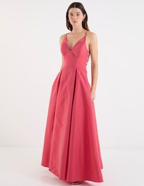 Vestido maxi de fiesta Rue de la Paix escote V