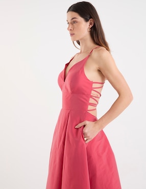 Vestido maxi de fiesta Rue de la Paix escote V