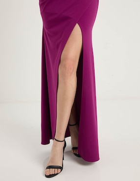 Vestido maxi de fiesta Rue De La Paix escote corazón