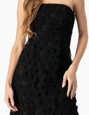 Vestido maxi de fiesta Ivonne Couture escote corazón