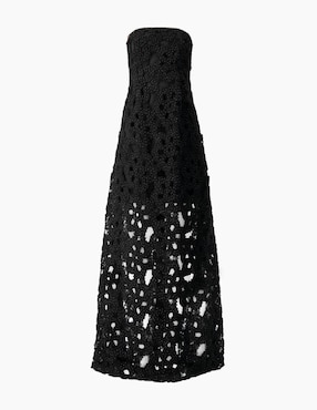 Vestido maxi de fiesta Ivonne Couture escote corazón