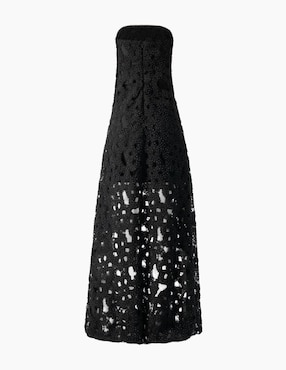 Vestido maxi de fiesta Ivonne Couture escote corazón