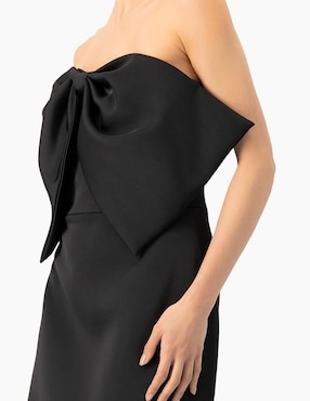 Vestido largo de fiesta Ivonne Couture escote cuadrado