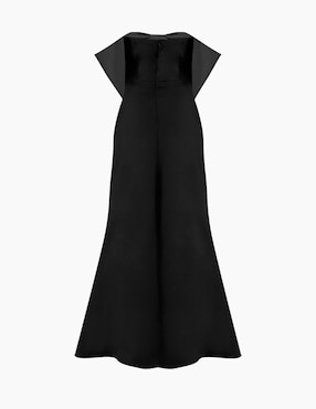 Vestido largo de fiesta Ivonne Couture escote cuadrado