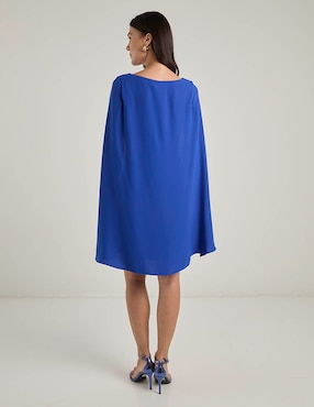Vestido mini fiesta Lauren Ralph Lauren escote redondo