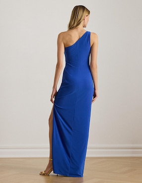 Vestido maxi de fiesta Lauren Ralph Lauren escote medio