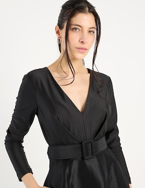 Vestido largo de fiesta Ema Valdemossa escote V