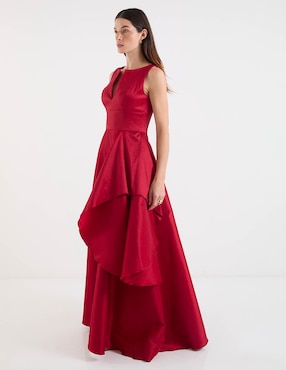Vestido maxi de fiesta Ema Valdemossa escote V