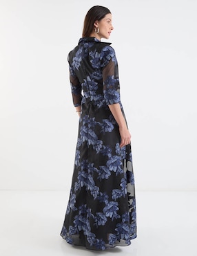 Vestido maxi de fiesta Ema Valdemossa escote V