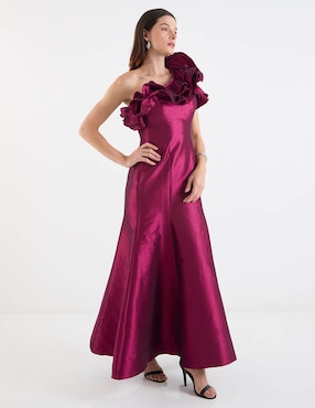 Vestido maxi de fiesta Ema Valdemossa escote medio