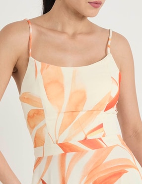 Vestido maxi de fiesta Rue de la Paix escote medio