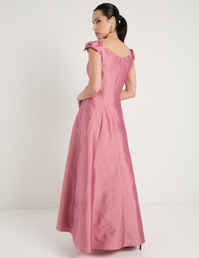 Vestido maxi de fiesta Rue De La Paix escote redondo para mujer