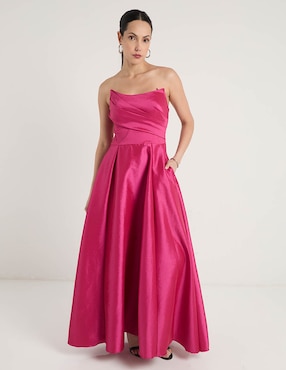 Vestido maxi de fiesta Rue de la Paix espalda abierta