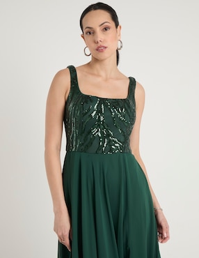 Vestido maxi de fiesta Rue de la Paix espalda abierta