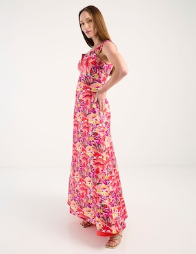 Vestido maxi de fiesta Rue de la Paix escote V