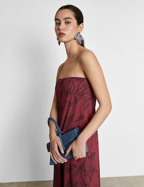 Vestido largo de fiesta Trucco