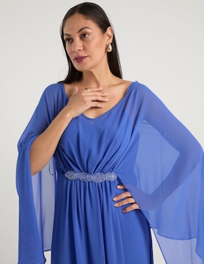 Vestido largo de fiesta Damaia Atelier escote V