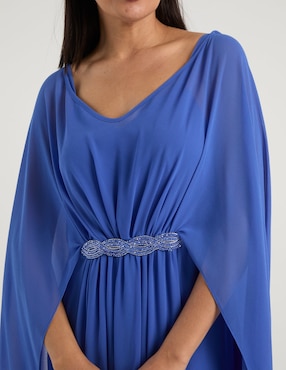 Vestido largo de fiesta Damaia Atelier escote V