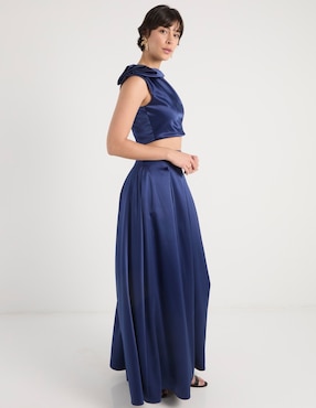 Vestido maxi de fiesta Rue De La Paix escote regular