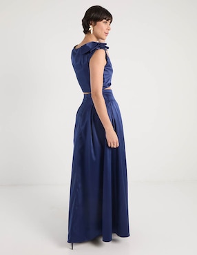 Vestido maxi de fiesta Rue De La Paix escote regular