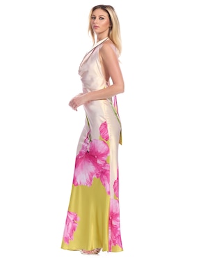 Vestido largo de fiesta Eva Brazzi espalda abierta