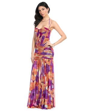 Vestido largo de fiesta Eva Brazzi para mujer