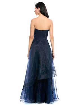 Vestido largo de fiesta Eva Brazzi espalda abierta para mujer