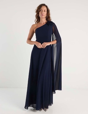 Vestido largo de fiesta Damaia Atelier escote espalda abierta