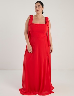 Vestido maxi cocktail The Pattern para mujer