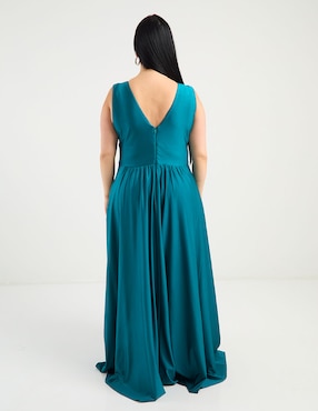Vestido maxi de fiesta The Pattern escote V