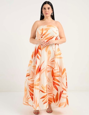 Vestido maxi cocktail The Pattern para mujer