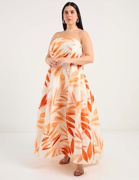 Vestido maxi cocktail The Pattern para mujer