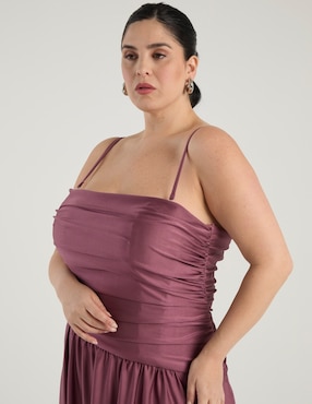 Vestido maxi cocktail The Pattern para mujer