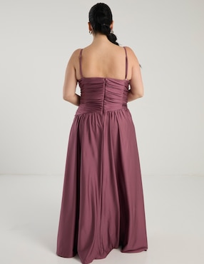 Vestido maxi cocktail The Pattern para mujer