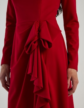 Vestido maxi de fiesta Damaia Atelier escote regular