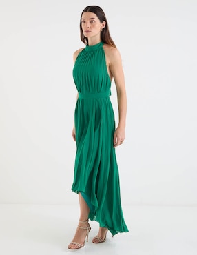 Vestido maxi de fiesta Rue De La Paix espalda abierta