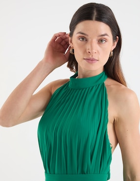 Vestido maxi de fiesta Rue De La Paix espalda abierta