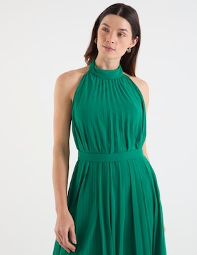 Vestido maxi de fiesta Rue De La Paix espalda abierta
