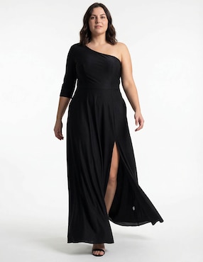 Vestido maxi de fiesta The Pattern escote medio