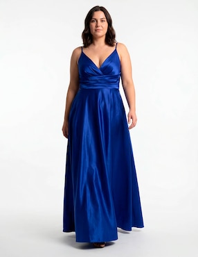 Vestido maxi de fiesta The Pattern escote V