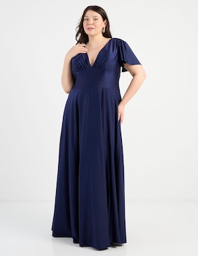 Vestido maxi de fiesta The Pattern escote V