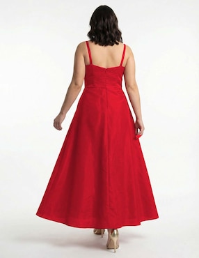 Vestido maxi de fiesta The Pattern escote corazón