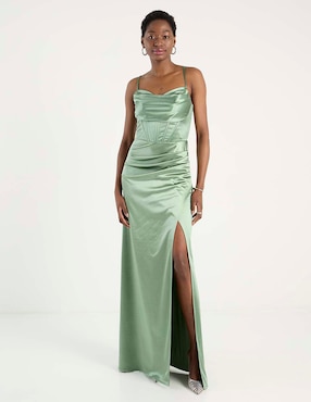 Vestido maxi de fiesta Rue de la Paix para mujer